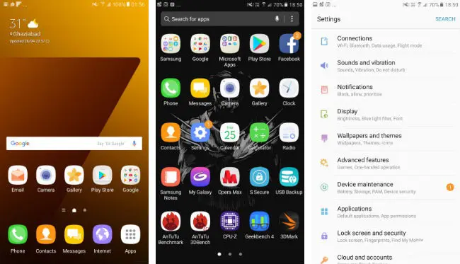 بررسی گلکسی C7 Pro بررسی گلکسی C7 Pro